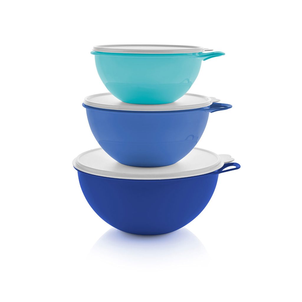 Tupperware® Thatsa® Bowls | Set of 3 | Airtight, Leakproof Mixing Bowls