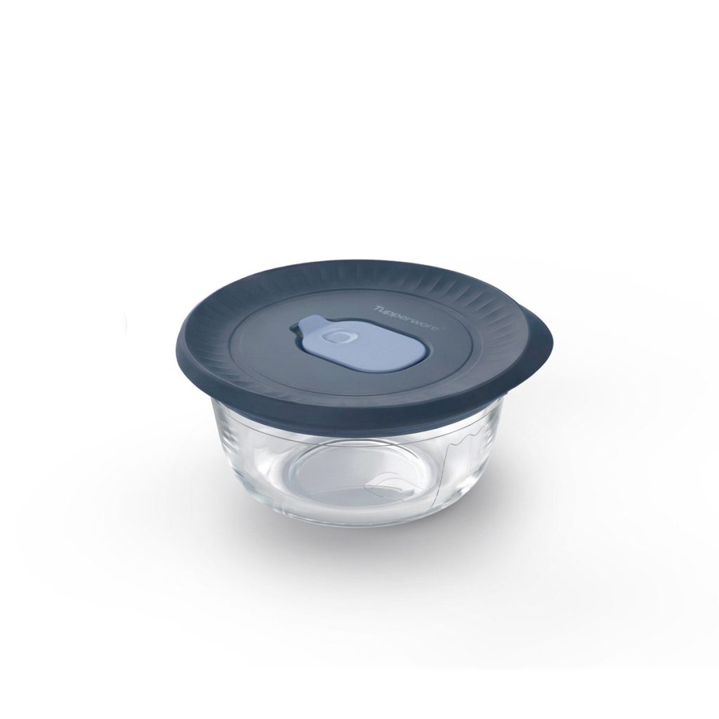 Tupperware™ Voila Glass Food Storage Container | Round Mini